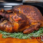 Cajun Smoked Turkey on a Stick Burner