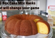 How to Make a Box Cake Mix taste homemade! ~ Game changing Box Cake Mix hacks ~ #duncanhines
