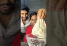 Double naan In the kitchen ☺️ #trending #shorts #food #vlog #naan #homemade #recipe