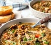 Chicken Lentil Soup (Hearty & Cozy)