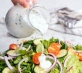 Buttermilk Ranch Dressing (Lightened Up)