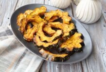 Parmesan Herb Acorn Squash Wedges