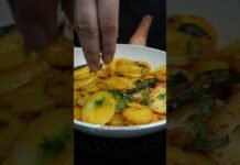 Quick Aloo Ki Sabji | Lunch Dinner Special 😋 #shorts