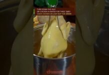 EASY CANTONESE WHITE CUT CHICKEN RECIPE #recipe #cooking #chinesefood #chickenrecipe #cantonesefood