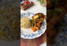 Dinner? #recipe #garlic #beans #rice #paneer