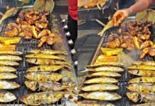 Pak Din Ikan Bakar: Charcoal-grilled fish with killer sweet-sour sauce, a hit with locals
