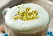 Pistachio Latte Recipe – Just 4 ingredients (+ VIDEO)