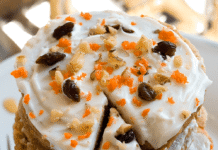 Carrot Cake Protein Pancakes – (Over 35g of Protein!)