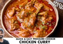 Quick & Tasty Chicken Curry in Minutes | Pressure Cooker Recipe | झटपट कुकर चिकन करी | Sanjyot Keer