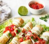 Air Fryer Chicken Flautas – Skinnytaste