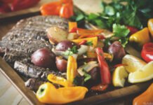 Grilled Steak and Peppers Recipe