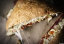 Italian Ciabatta Sandwich | Kita Roberts GirlCarnivore.com