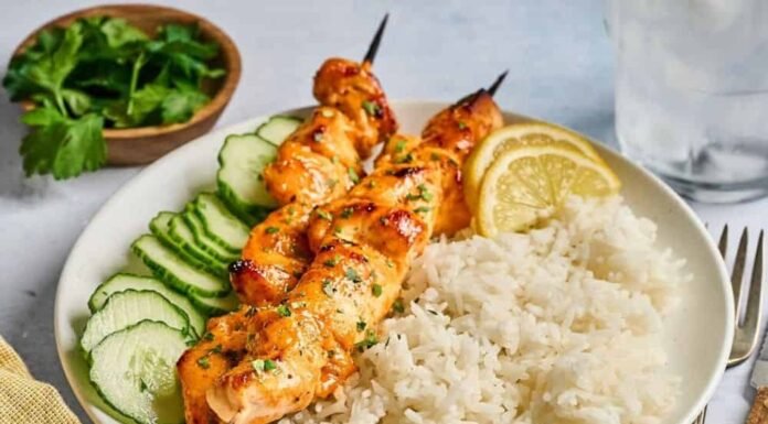 Oven-baked Apricot Chicken Skewers Recipe