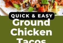 Ground Chicken Tacos (25-minute Dinner!)