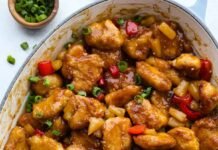 Baked Sweet Hawaiian Chicken with Pineapple