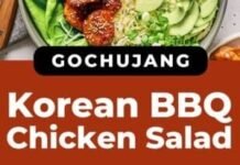 Korean BBQ Chicken Salad Recipe