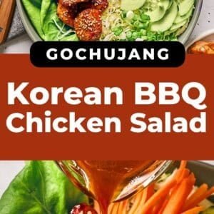 Korean BBQ Chicken Salad Recipe