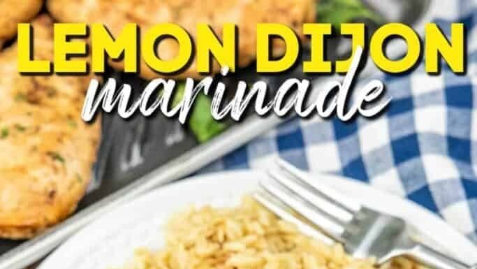 Lemon Dijon Marinade – Plain Chicken