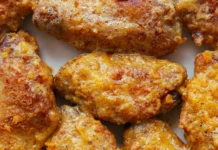 Salted Egg Chicken Wings – China Sichuan Food