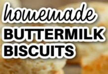 Homemade Buttermilk Biscuits