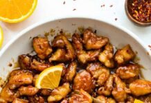 Copycat Panda Express Orange Chicken (Secret Ingredient!)