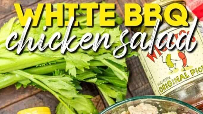 White BBQ Chicken Salad – Plain Chicken