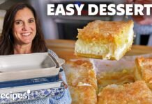 5 Easy Desserts Anyone Can Make (Peach Cobbler Dump Cake, Ice Cream Sandwich Cake & More!)
