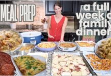 Eat Out Less MEAL PREP WITH ME ✨ 8 Easy Dinner Recipes + What I Fed My Family This Week & Printables