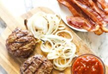 Grilled BBQ Bacon Burgers – Immaculate Bites