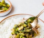 Grilled Boneless Chicken Thighs with Charred Scallion Sauce