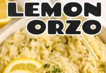 Lemon Orzo