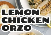 Lemon Chicken Orzo