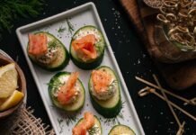 Smoked Salmon Cucumber Bites – Girl Carnivore