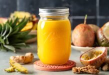 Anti-Inflammatory Golden Juice to Support Immunity