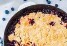 Easy Blueberry Cobbler Recipe – Oh Sweet Basil