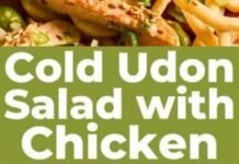 Cold Sesame Chicken Noodle Salad Recipe