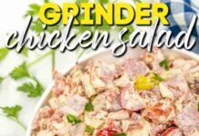 Grinder Chicken Salad – Plain Chicken