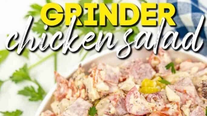 Grinder Chicken Salad – Plain Chicken