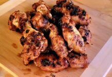 Grilled Chicken Wings on the Grill