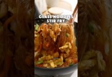 Easy Quick Glass Noodles Stir Fry recipe
