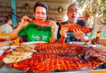 Mexican Food Paradise!! BEST SEAFOOD in Puerto Vallarta, Mexico!!