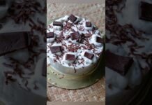 ধুর নিজেই বানিয়ে নি 😒😛 Cream Cake। #youtubeshorts #viral #cake #shorts
