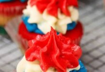 4th of July Cupcakes – Immaculate Bites