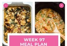 Weekly Meal Plan #97 | The Recipe Critic