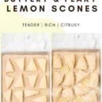 Buttery Lemon Scones with Melt-in-Your-Mouth Lemon Glaze