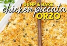 Chicken Piccata Orzo – Plain Chicken