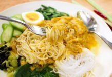 BONUS: Easier Kanom Jeen Namya – Noodles with Turmeric Fish Curry