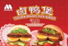 MOS Burger Launches Teochew Braised Duck Burger