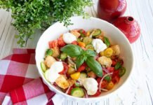 Panzanella Salad With Burrata Cheese
