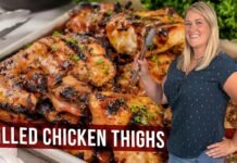 Grilled Chicken Thighs
